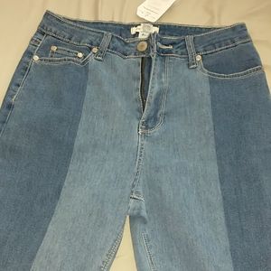 Brand new two tone jeans
